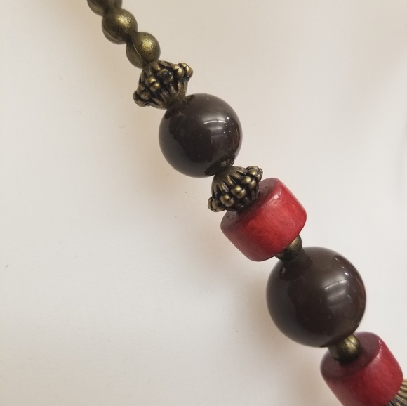 Antique, Bohemian, Tibetan Style Necklace - Picture 3 of 4